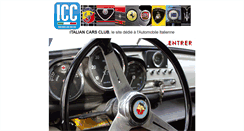 Desktop Screenshot of italian-cars-club.com